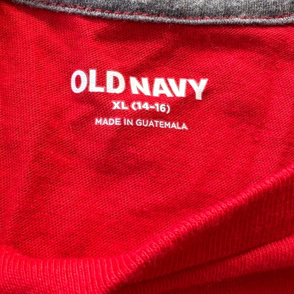 July 4th TEE red, big boy 14/16, NO RIPS OR STAINS - Picture 2 of 3